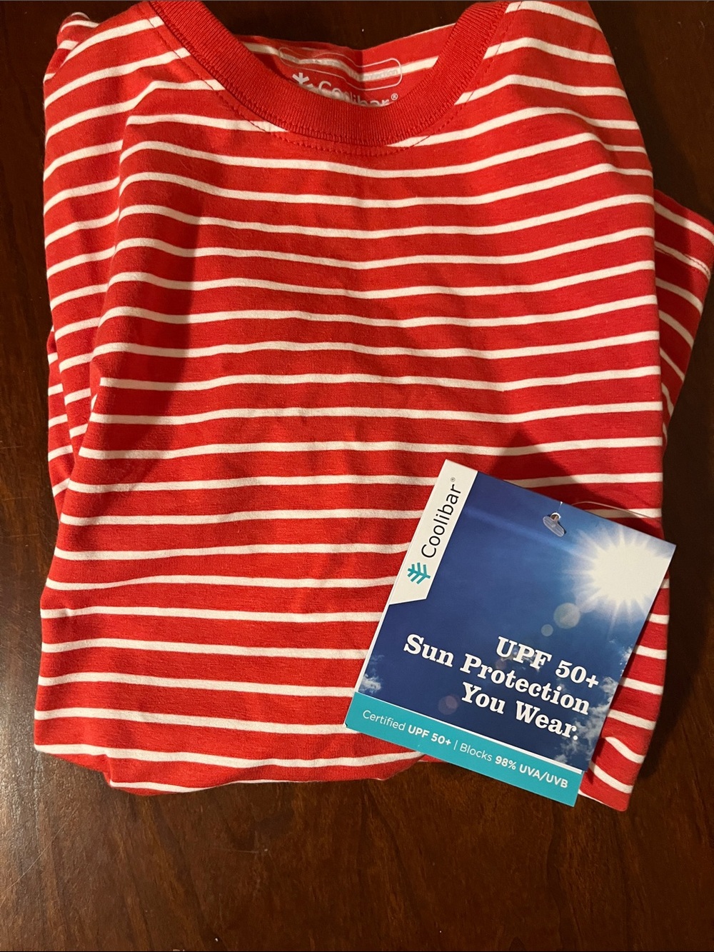 Coolibar Striped Long Sleeve Tee for Kids - UPF 50+
